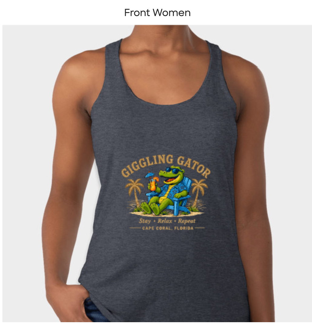 Ladies Flowy Tank